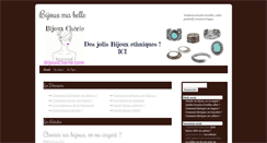 Desktop Screenshot of bijouxmabelle.com