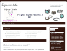 Tablet Screenshot of bijouxmabelle.com
